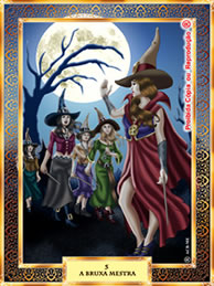 Tarot das Bruxas 4 Cartas